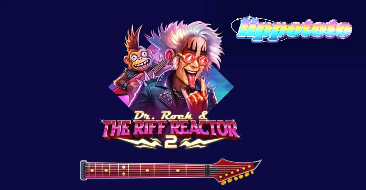 Dr. Rock & the Riff Reactor 2 slot game screen